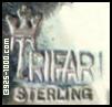 crown, Trifari, sterling