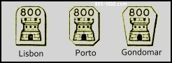 portuguese export mark 800 silver