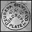 Eureka Silver Co, quadruple plate