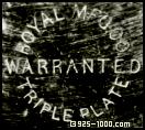 Royal Mfg.Co., warranted triple plate