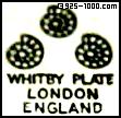 Whitby Plate, London England, snails