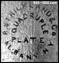 R. Strickland & Co., Albany NY, quadruple plate